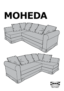 Kasutusjuhend IKEA MOHEDA Kušett