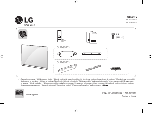 Manuale LG OLED55E7N OLED televisore