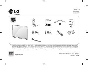 Bruksanvisning LG OLED65B7V OLED TV