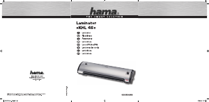 Manuale Hama KHL46 Plastificatrice