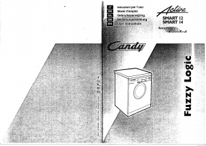 Manuale Candy ACTSMARTRU Lavatrice