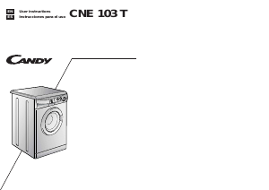 Handleiding Candy CNE 103T-04S Wasmachine