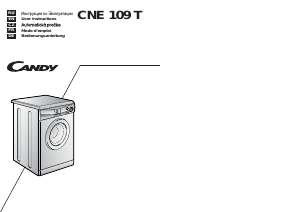 Handleiding Candy CNE 109TRU Wasmachine
