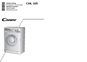 Instrukcja Candy CNL 085-03S Pralka