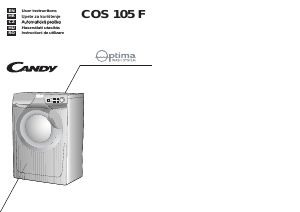 Handleiding Candy COS 105F/1 - 36S Wasmachine