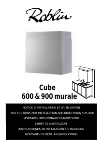 Bruksanvisning Roblin Cube 900 Muale Köksfläkt