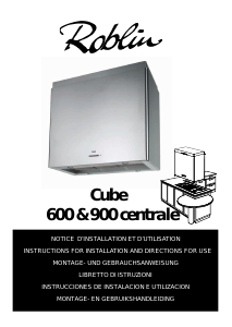 Bruksanvisning Roblin Cube 600 Centrale Köksfläkt