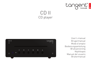 Bedienungsanleitung Tangent CD II CD-player