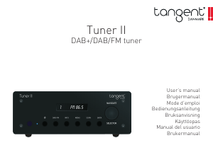 Brugsanvisning Tangent Tuner II Tuner