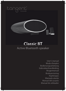 Handleiding Tangent Classic BT Luidspreker