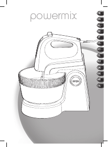 Manual SEB HT611100 Powermix Misturador da mão