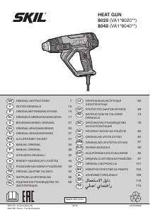 Bruksanvisning Skil 8020 AA Varmluftpistol