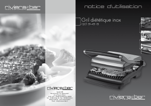 Mode d’emploi Riviera and Bar QD 348 A Grill