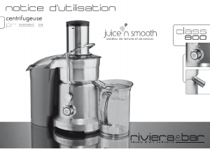 Mode d’emploi Riviera and Bar PR 886 A Presse-fruits