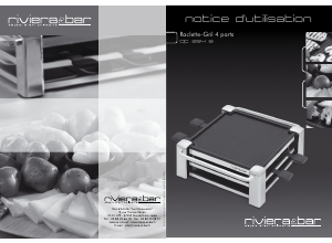 Mode d’emploi Riviera and Bar QC 254 A Gril raclette