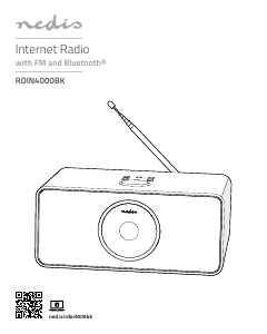 Manual Nedis RDIN4000BK Rádio
