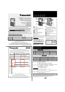 説明書 パナソニック RF-ND170R ラジオ