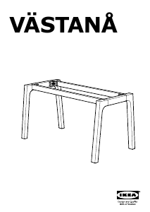 Bruksanvisning IKEA VASTANA Matbord