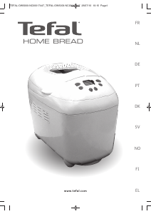 Bedienungsanleitung Tefal OW500130 Home Bread Brotbackautomat