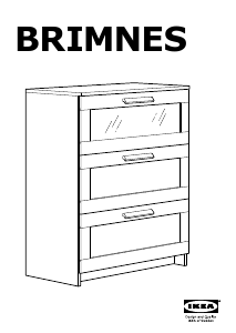 Kullanım kılavuzu IKEA BRIMNES Şifoniyer