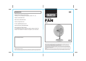 Handleiding Draper FAN16 Ventilator