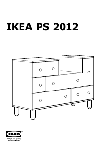 Bruksanvisning IKEA PS 2012 Kommode