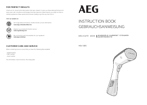 Használati útmutató AEG HS6-1-2EG Delicate 6000 Ruhagőzölő