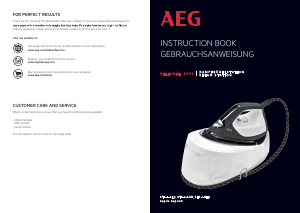 Mode d’emploi AEG ST6-1-4LG Delicate 6000 Fer à repasser