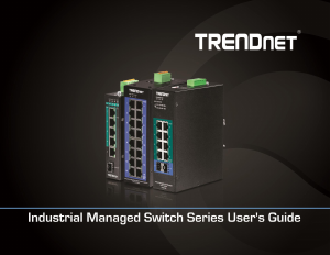 Bruksanvisning TRENDnet TI-G160i Switch