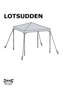 Kullanım kılavuzu IKEA LOTSUDDEN Çardak