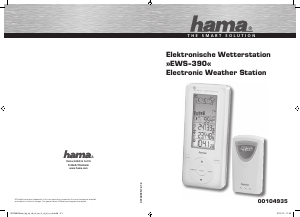 Handleiding Hama EWS-390 Weerstation