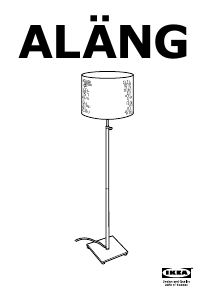 Посібник IKEA ALANG Лампа