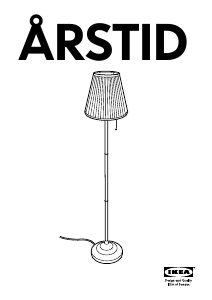 Käyttöohje IKEA ARSTID Lamppu