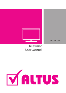 Bedienungsanleitung Altus AL43L 4950 4B LED fernseher