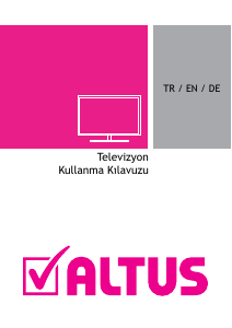 Kullanım kılavuzu Altus AL43L 6925 4B SMART LED televizyon