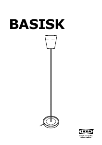 Посібник IKEA BASISK Лампа