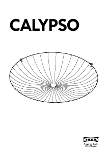 사용 설명서 이케아 CALYPSO 램프