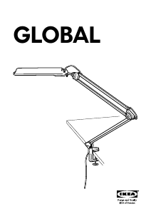 Bedienungsanleitung IKEA GLOBAL Leuchte