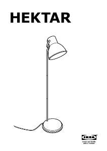 Kasutusjuhend IKEA HEKTAR Lamp