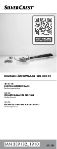 Bedienungsanleitung SilverCrest IAN 339182 Küchenwaage
