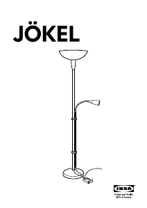 Kasutusjuhend IKEA JOKEL Lamp