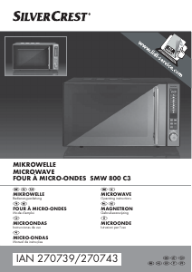 Manual SilverCrest IAN 270743 Microwave