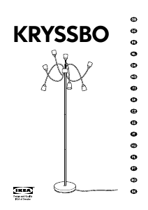 Посібник IKEA KRYSSBO Лампа