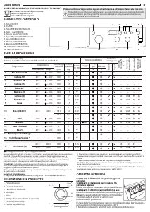 Manuale Indesit EWD 71052 W IT N Lavatrice