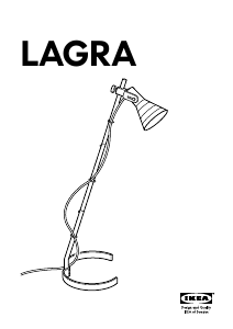 Bruksanvisning IKEA LAGRA Lampe