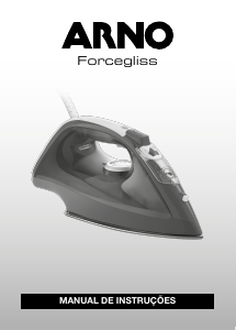 Manual Arno FV1546B3 Forcegliss Ferro