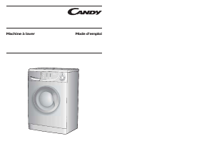 Mode d’emploi Candy CM2 136/1-47 Lave-linge