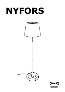 Bruksanvisning IKEA NYFORS Lampe