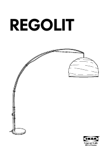 Käyttöohje IKEA REGOLIT Lamppu