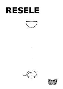 Manual de uso IKEA RESELE Lámpara